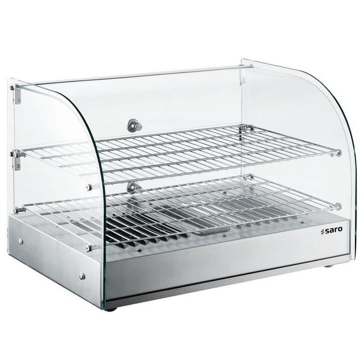 Warmhoudvitrine | YAEL | RVS | 30°C/90°C | Statisch | 2, Zakelijke goederen, Horeca | Keukenapparatuur, Nieuw in verpakking, Verzenden