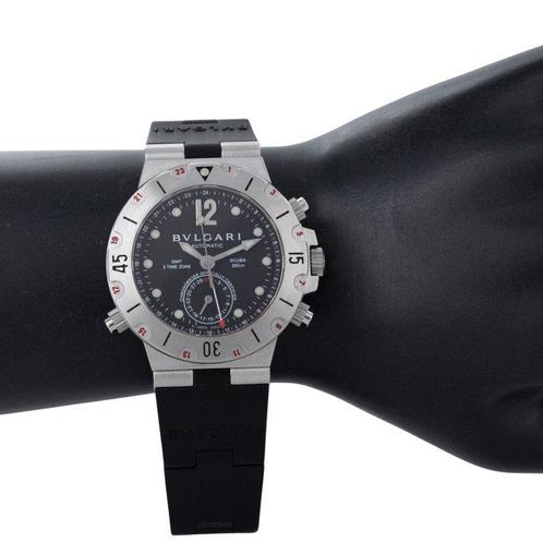 Bvlgari - Diagono - Sans Prix de Réserve - SD38SGMT - Homme, Handtassen en Accessoires, Horloges | Heren