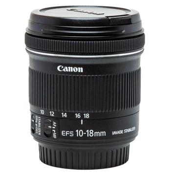 Canon EF-S 10-18mm f/4.5-5.6 IS STM met garantie beschikbaar voor biedingen