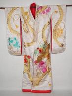 Beau kimono, iro-uchikake robe - Soie - Période Shwa