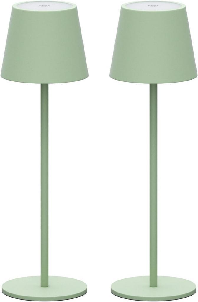 Tafellamp oplaadbaar - Slaapkamer - 2 Stuks - Groen - Klight, Maison & Meubles, Lampes | Lampes de table, Envoi