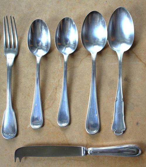 Cesa, Callegaro e altri - Bestekset (16) - Zilver, Antiek en Kunst, Antiek | Zilver en Goud