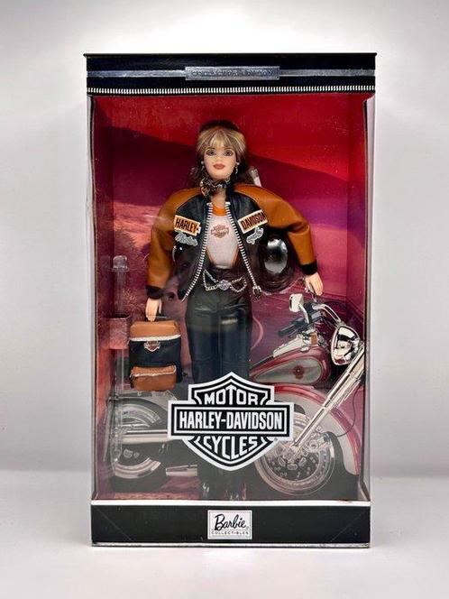 Mattel  - Barbiepop Harley-Davidson Barbie Doll Blonde -, Antiek en Kunst, Antiek | Speelgoed