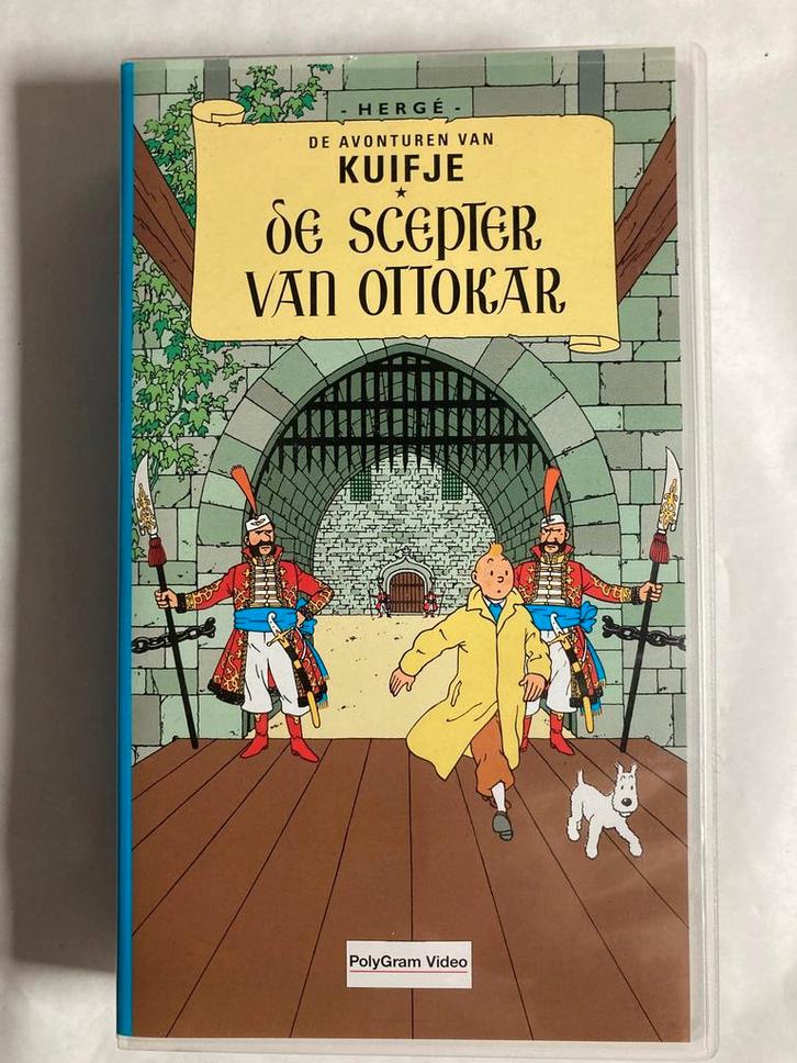 DE AVONTUREN VAN KUIFJE DE SCEPTER VAN OTTOKAR (VHS), CD & DVD, VHS | Film