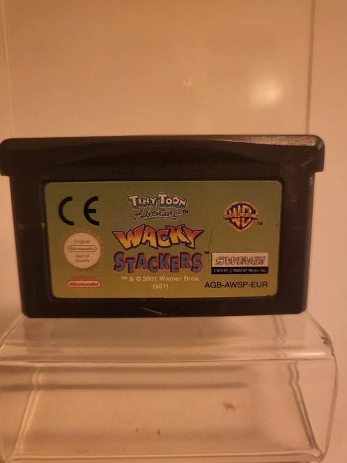 Wacky Stackers Game Boy Advanced, Games en Spelcomputers, Games | Nintendo Game Boy, Zo goed als nieuw, Ophalen of Verzenden