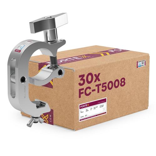 30x FORTEX Quick Trigger Coupler truss klem WLL 250kg buis, Musique & Instruments, Lumières & Lasers, Envoi