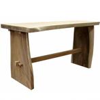 Boomstam bartafel 220x70xH110 cm � bladdikte 8 cm