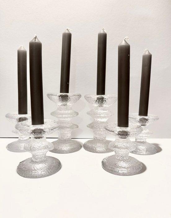 Iittala - Timo Sarpaneva - Kandelaar Festivo (6) - Bevroren, Antiek en Kunst, Antiek | Meubels | Stoelen en Sofa's