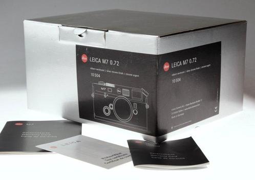 Leica M7 / 0,72  ( nur der Karton !!! ) Analoge camera, Verzamelen, Foto-apparatuur en Filmapparatuur