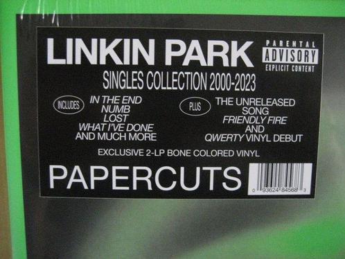 Linkin Park - Papercuts bone white colored vinyl 2 x LPs -, Cd's en Dvd's, Vinyl Singles