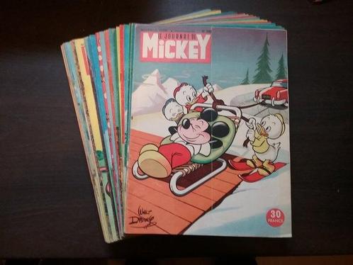 Le Journal De Mickey - 50 Tijdschriften - Eerste Franse, Boeken, Stripverhalen