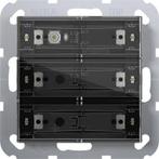 KNX Systeem 55 3-Gang Drukknopsensor Standaard - 501300, Verzenden, Nieuw