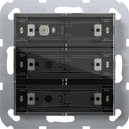 KNX Systeem 55 3-Gang Drukknopsensor Standaard - 501300, Doe-het-zelf en Bouw, Elektriciteit en Kabels, Verzenden