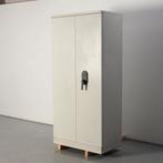 Officenow kluis, lichtgrijs, 195 x 93 cm, incl. 4 legbord..., Ophalen of Verzenden, Gebruikt