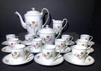 Ancienne Fabrique Royale Limoges - Koffieservies - Pivoine, Antiek en Kunst