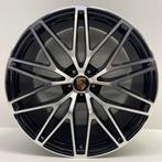 Porsche Macan III ORIGINELE 21 RS Spyder zwart/alu + banden, Ophalen, Banden en Velgen