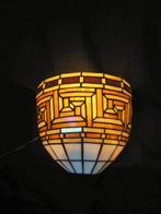 Lampe murale - Verre, Laiton, pâte de verre - Tiffany Style, Antiquités & Art