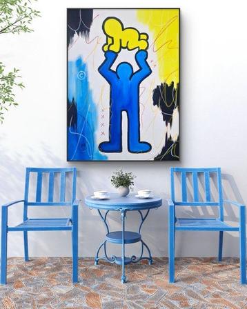 LéoN - Haring Tribute expressionism