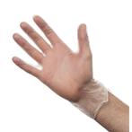 Handschoenen vinyl transparant poedervrij | 100 stuks Vogue, Verzenden, Nieuw in verpakking