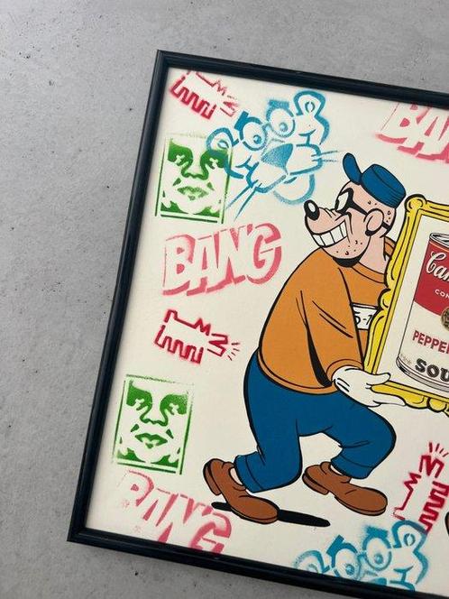 Koen Betjes (1992) - Beagle Boys x Stealing Campbell x Night, Antiek en Kunst, Kunst | Schilderijen | Modern