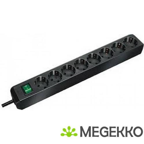 Brennenstuhl 1159300018 stekkerdoos 8 stopcontacten aan/uit, Computers en Software, Pc- en Netwerkkabels, Nieuw, Verzenden