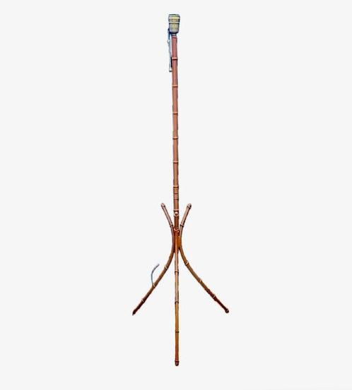Staande lamp - IJzer - Staande lamp op statief in imitatie, Antiek en Kunst, Curiosa en Brocante