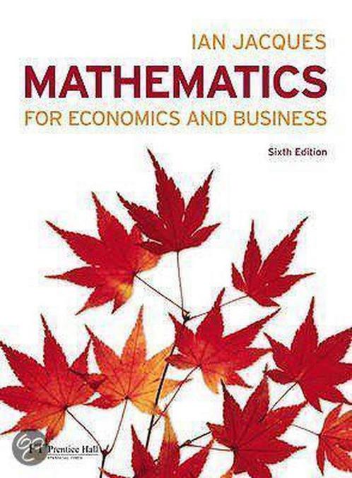 Mathematics For Economics Plus Mathxl Pack 9780273722281, Boeken, Overige Boeken, Gelezen, Verzenden