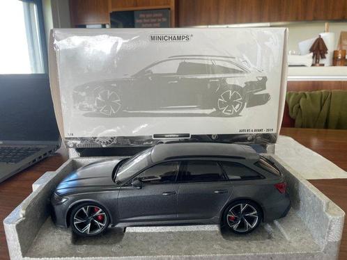 Minichamps 1:18 - Modelauto - Audi RS 6 Avant - 2019, Hobby en Vrije tijd, Modelauto's | 1:5 tot 1:12