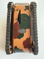 Vebe - Jouet en étain - Tank camouflage tôle Vébé -