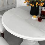 vidaXL Tafelbeschermer Ø70 cm 2 mm PVC transparant, Verzenden, Nieuw