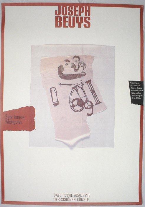 Joseph Beuys - eine innere Mongolei - Années 1990, Antiek en Kunst, Kunst | Tekeningen en Fotografie