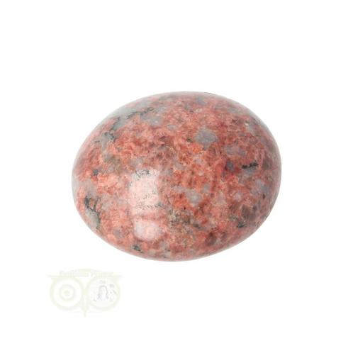 Rode Graniet handsteen Nr 14 - 62 gram, Handtassen en Accessoires, Edelstenen, Nieuw, Verzenden