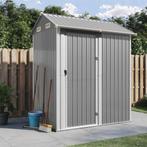 vidaXL Tuinhuis Lichtgrijs 192x152,5x237 cm Gegalvaniseerd, Tuin en Terras, Verzenden, Nieuw