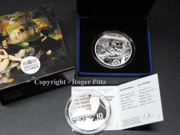 Frankreich 10 Euro 2017 Meisterweke der Museen Manet Frue... beschikbaar voor biedingen