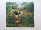 Henri Rousseau - Tigre attaquant un buffle