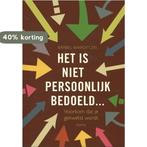 Het is niet persoonlijk bedoeld... 9789058772077, Verzenden, Gelezen, Barbel Wardetzki