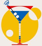Retrodrome - “Martini Bauhaus Cocktail“., Antiek en Kunst