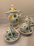 Villeroy & Boch - Service à thé et café (14) - Geranium -, Antiquités & Art