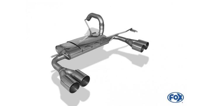 FOX Mitsubishi Colt - Z30/ CZ3/ CZT - 3-deurs / Smart Fourfo, Auto-onderdelen, Uitlaatsystemen, Nieuw, Verzenden