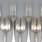 Christofle model: Baguette - Ménagère (8) - Plaqué(e) argent