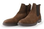 Stefano Lauran Chelsea Boots in maat 43 Bruin | 10% extra, Kleding | Heren, Schoenen, Bruin, Boots, Zo goed als nieuw, Stefano Lauran