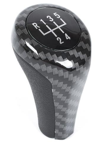 Pookknop Carbon BMW 5 of 6 bak Universele knop BMW, Verzenden