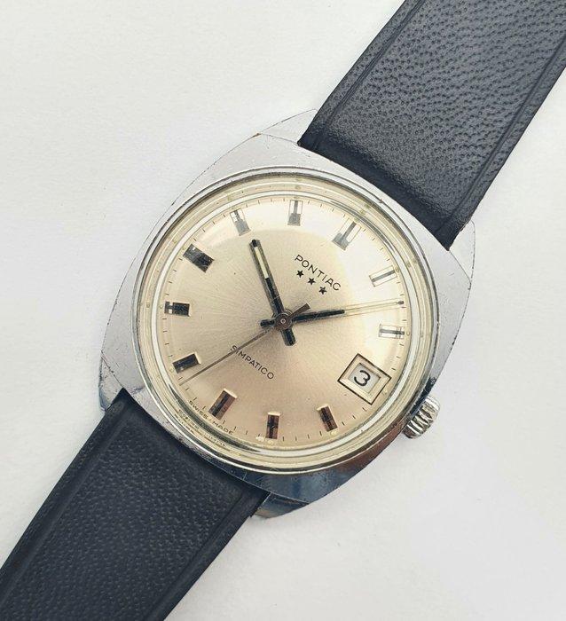 Pontiac - Simpatico - Three stars - Tissot 2461 - Zonder, Handtassen en Accessoires, Horloges | Heren