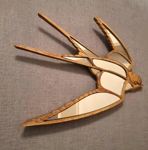 Wandspiegel - Glas, resin, Antiek en Kunst, Kunst | Designobjecten