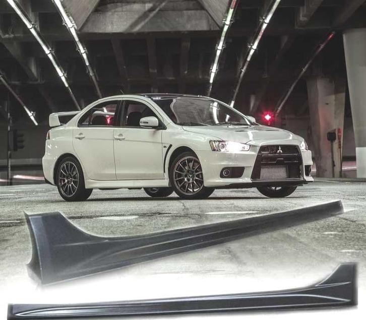 BAS DE CAISSE MITSUBISHI LANCER 08-11 LOOK EVO, Auto-onderdelen, Carrosserie, Verzenden