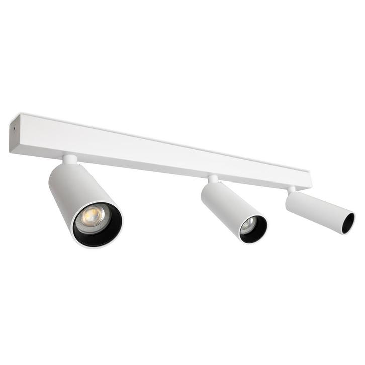 Spots opbouw Vigo 3-lichts Opbouwspot Wit Binnenverlichting, Huis en Inrichting, Lampen | Overige, Nieuw, Verzenden