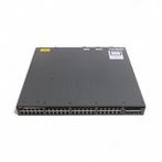 Cisco Catalyst 3650 - 48x 1Gb BASE-T Port, 2x 10Gb SFP+, Computers en Software, Netwerk switches, Verzenden, Refurbished