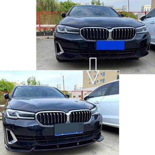 Splitter voorspoilerlip geschikt voor BMW 5 Serie G30 LCI (F, Auto diversen, Auto-accessoires, Verzenden