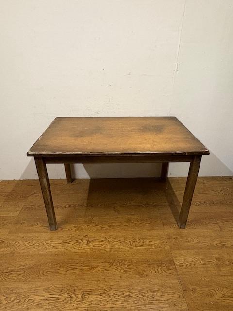 Gebruikte Horecatafel (120x80cm) - T1617- Vintage/Café, Huis en Inrichting, Tafels | Eettafels, Ophalen