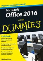 Microsoft Office 2016 voor dummies 9789045351230, Boeken, Verzenden, Gelezen, Wallace Wang